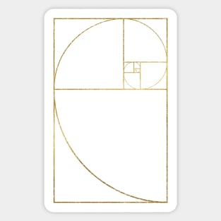 Golden Spiral Sticker